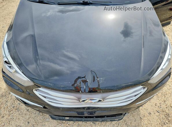 5NMZUDLBXJH094101 2018 HYUNDAI SANTA Black Սալոնի հետևի տեսք