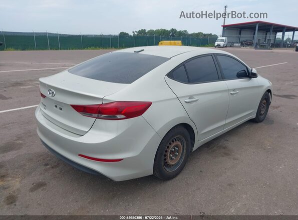 5NPD74LF0HH077275 2017 HYUNDAI ELANTRA Золотой Задняя правая четверть