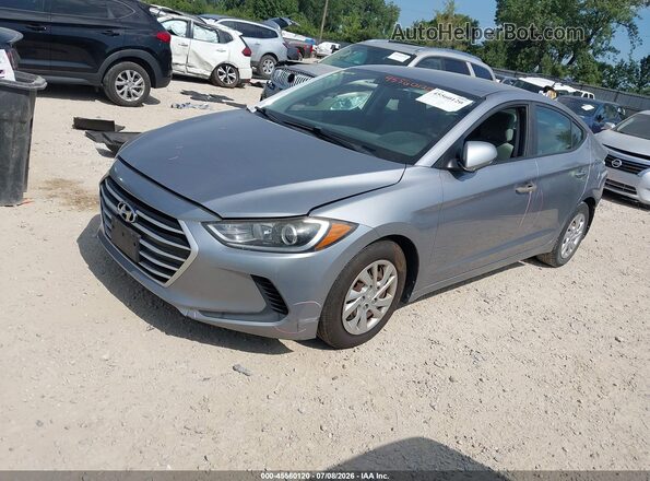 5NPD74LF0HH078359 2017 HYUNDAI ELANTRA Gray Передня ліва чверть