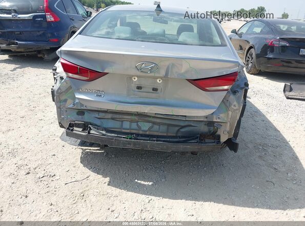 5NPD74LF0HH078359 2017 HYUNDAI ELANTRA Gray Вид спереду