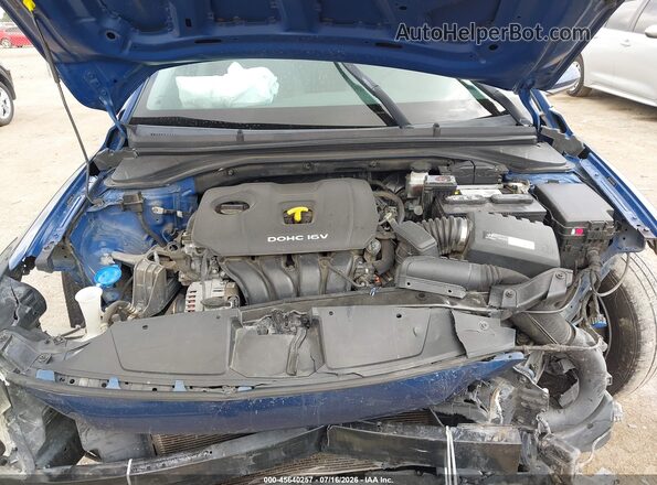 5NPD74LF0HH174606 2017 HYUNDAI ELANTRA Blue უკანა ხედი