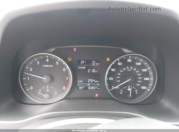 5NPD74LF0HH174606 2017 HYUNDAI ELANTRA Blue უკანა სავარძლების ხედი
