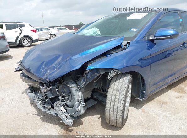 5NPD74LF0HH174606 2017 HYUNDAI ELANTRA Blue წინა ხედი