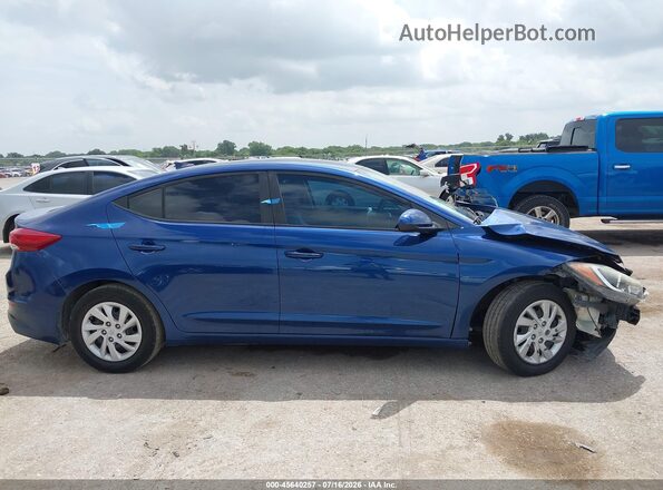 5NPD74LF0HH174606 2017 HYUNDAI ELANTRA Blue სალონის 360-გრადუსიანი ხედი
