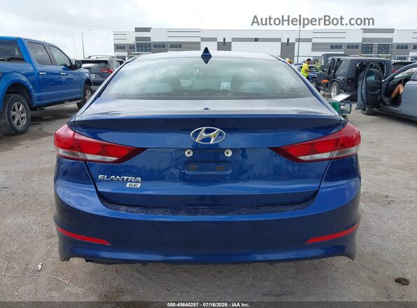 5NPD74LF0HH174606 2017 HYUNDAI ELANTRA Blue 