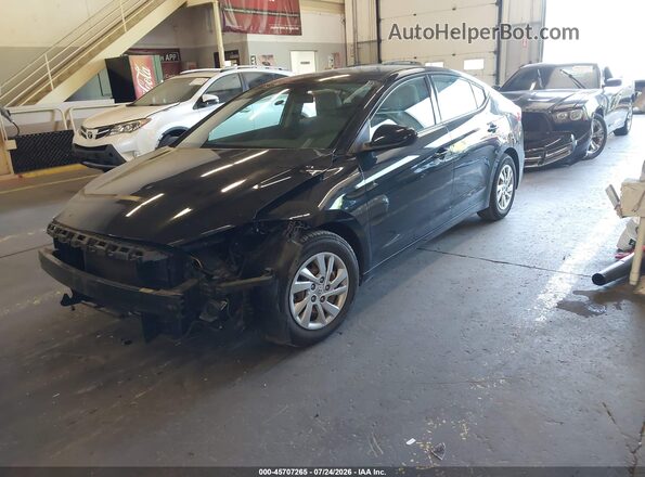 5NPD74LF0HH192460 2017 HYUNDAI ELANTRA Black Передня ліва чверть