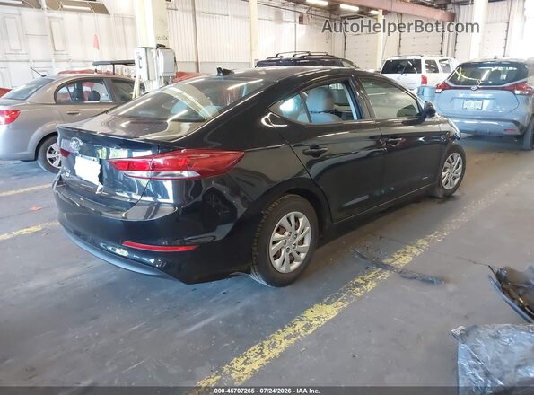 5NPD74LF0HH192460 2017 HYUNDAI ELANTRA Black Задня права чверть