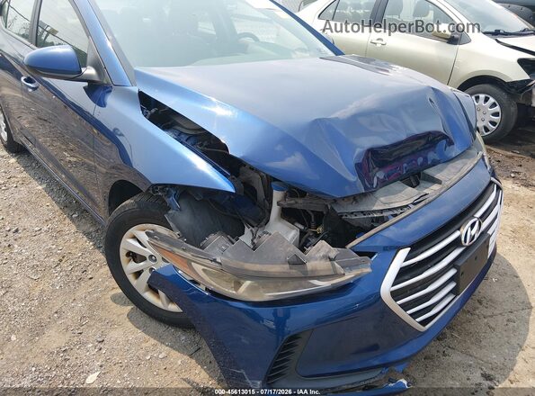 5NPD74LF0HH192832 2017 HYUNDAI ELANTRA Синий Вид спереди