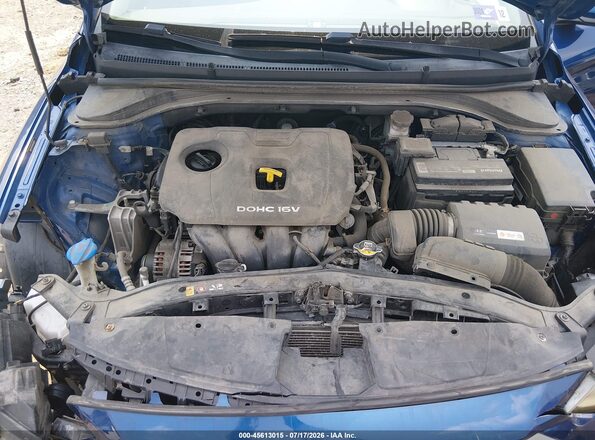 5NPD74LF0HH192832 2017 HYUNDAI ELANTRA Синий Вид сзади