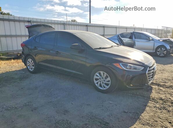 5NPD74LF0JH219081 2018 HYUNDAI ELANTRA Black Delantero derecho