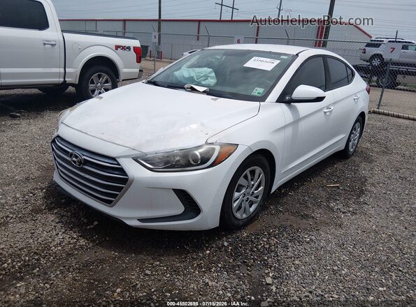 5NPD74LF0JH248760 2018 HYUNDAI ELANTRA White Przód lewy