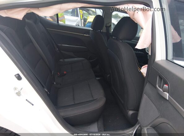 5NPD74LF0JH248760 2018 HYUNDAI ELANTRA White Widok naklejki z numerem VIN