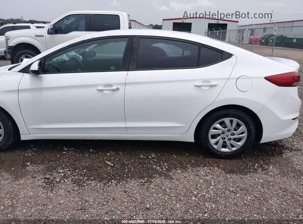 5NPD74LF0JH248760 2018 HYUNDAI ELANTRA White Widok wnętrza 360 stopni