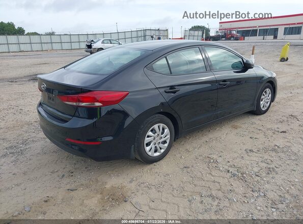 5NPD74LF0JH322534 2018 HYUNDAI ELANTRA Black Trasero derecho