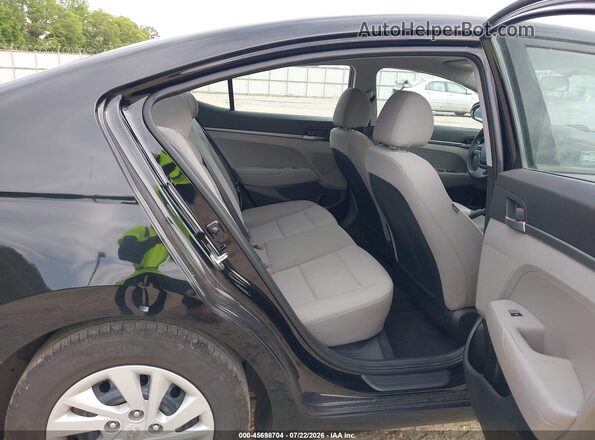 5NPD74LF0JH322534 2018 HYUNDAI ELANTRA Black Vista de la etiqueta del VIN