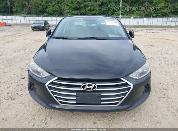 5NPD74LF0JH322534 2018 HYUNDAI ELANTRA Black Vista frontal