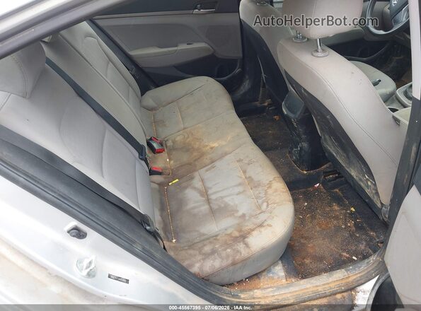 5NPD74LF0JH352830 2018 HYUNDAI ELANTRA Silver Widok naklejki z numerem VIN