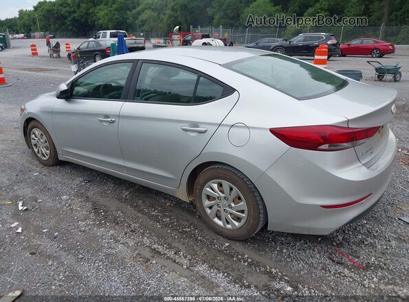 5NPD74LF0JH352830 2018 HYUNDAI ELANTRA Silver Tył lewy