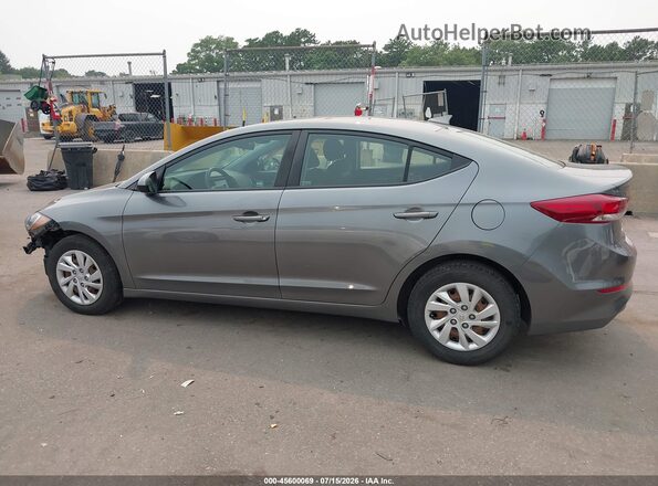 5NPD74LF0JH400732 2018 HYUNDAI ELANTRA Gray სალონის 360-გრადუსიანი ხედი