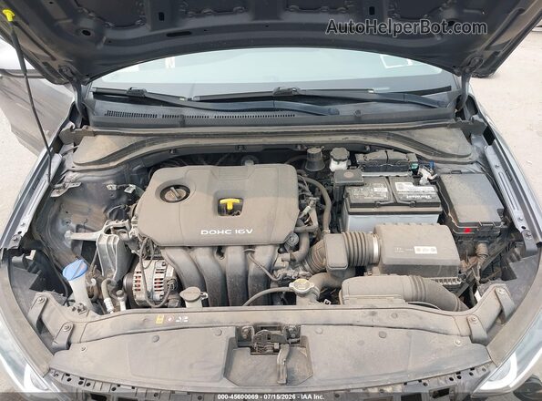 5NPD74LF0JH400732 2018 HYUNDAI ELANTRA Gray უკანა ხედი