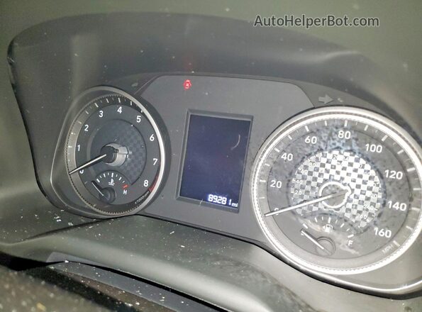 5NPD74LF0KH448717 2019 HYUNDAI ELANTRA White Vista del cuadro de instrumentos