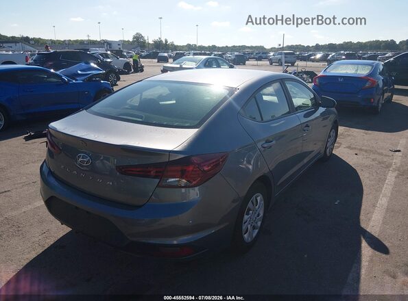 5NPD74LF0KH450905 2019 HYUNDAI ELANTRA Silver Tył prawy