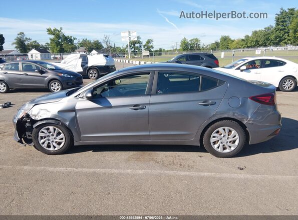 5NPD74LF0KH450905 2019 HYUNDAI ELANTRA Silver Widok wnętrza 360 stopni