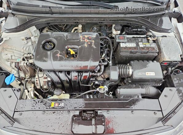 5NPD74LF0KH470104 2019 HYUNDAI ELANTRA Silver Rear interior view
