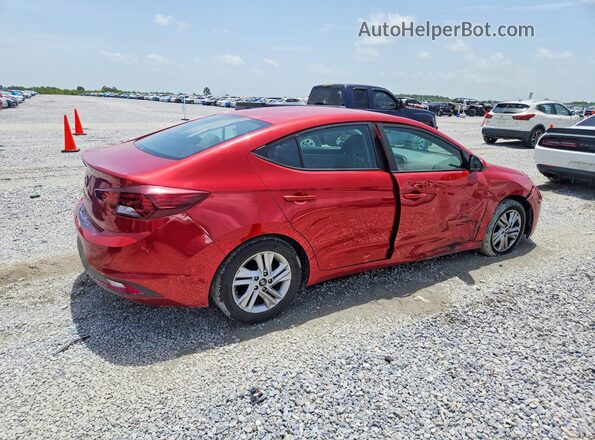 5NPD74LF0KH496749 2019 HYUNDAI ELANTRA Red Tył prawy