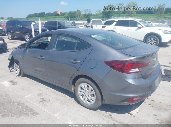 5NPD74LF0LH511560 2020 HYUNDAI ELANTRA Gray უკანა მარცხენა