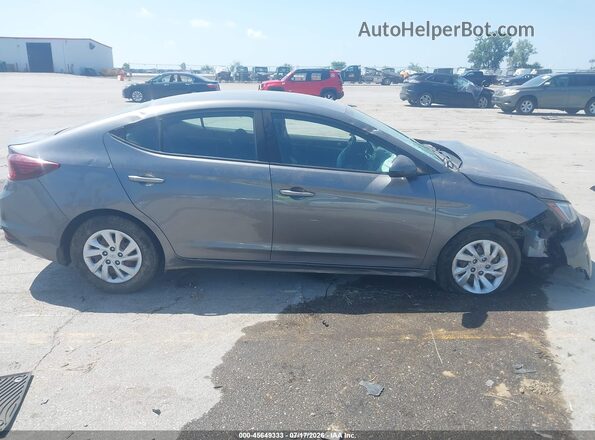 5NPD74LF0LH511560 2020 HYUNDAI ELANTRA Gray ხელსაწყოთა პანელის ხედი