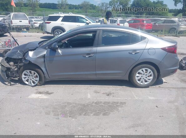 5NPD74LF0LH511560 2020 HYUNDAI ELANTRA Gray უკანა სალონის ხედი