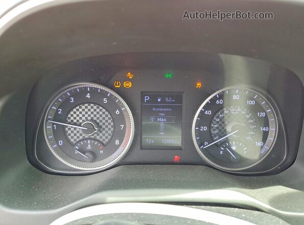 5NPD74LF0LH512417 2020 HYUNDAI ELANTRA Red Սարքավորումների վահանակի տեսք