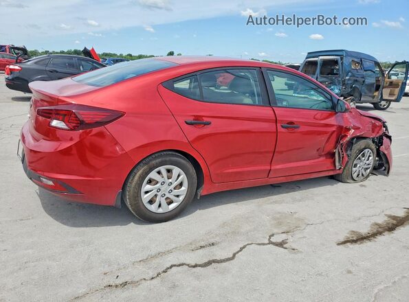 5NPD74LF0LH512417 2020 HYUNDAI ELANTRA Red Հետևի աջ