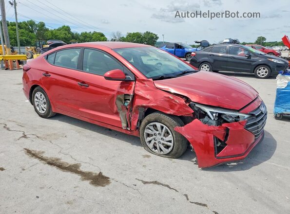 5NPD74LF0LH512417 2020 HYUNDAI ELANTRA Red Առջևի աջ