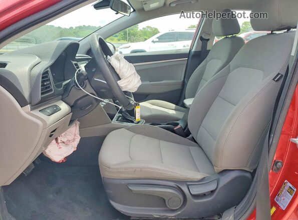 5NPD74LF0LH512417 2020 HYUNDAI ELANTRA Red Սալոնի դիմացի տեսք