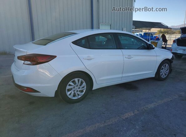 5NPD74LF0LH513020 2020 HYUNDAI ELANTRA Белый Задняя правая четверть