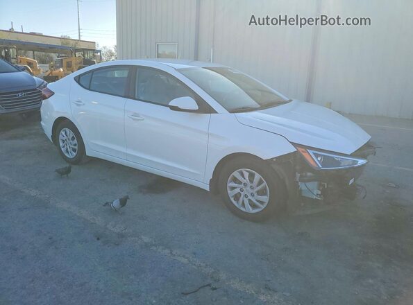 5NPD74LF0LH513020 2020 HYUNDAI ELANTRA Белый Передняя правая четверть