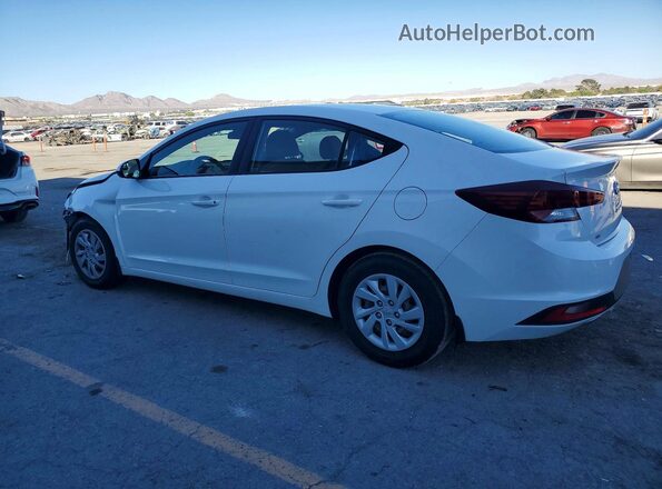 5NPD74LF0LH513020 2020 HYUNDAI ELANTRA Белый Задняя левая четверть