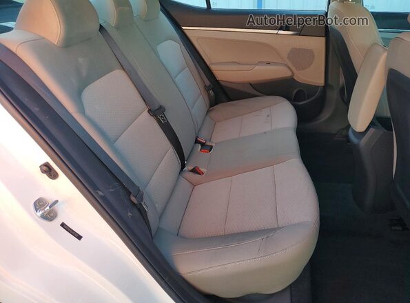 5NPD74LF0LH513020 2020 HYUNDAI ELANTRA Белый Вид задних сидений