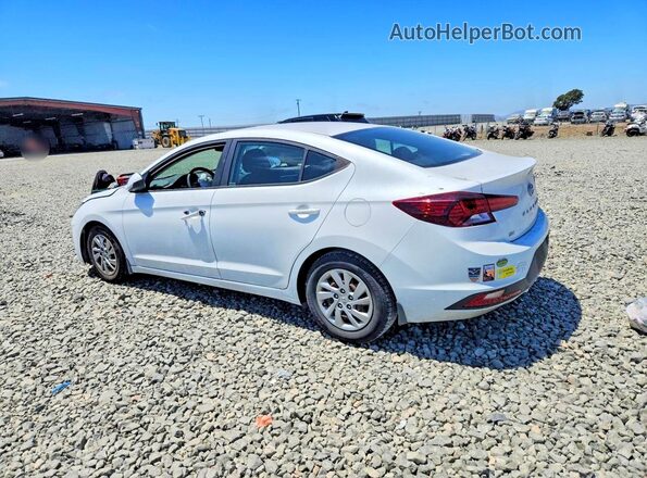 5NPD74LF0LH529024 2020 HYUNDAI ELANTRA White Trasero izquierdo