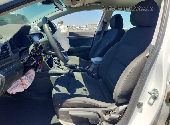 5NPD74LF0LH529024 2020 HYUNDAI ELANTRA White Vista interior delantera