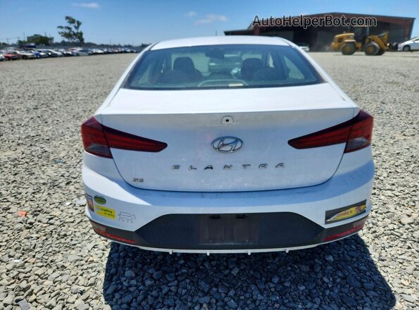 5NPD74LF0LH529024 2020 HYUNDAI ELANTRA White Vista trasera