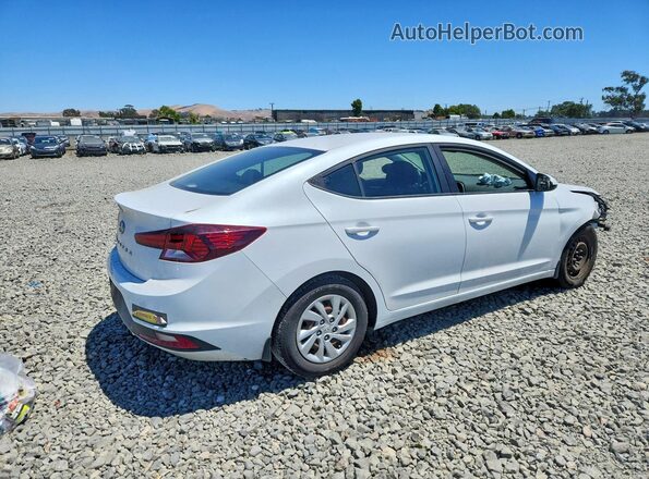 5NPD74LF0LH529024 2020 HYUNDAI ELANTRA White Trasero derecho