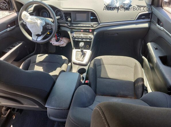 5NPD74LF0LH529024 2020 HYUNDAI ELANTRA White Vista del salpicadero