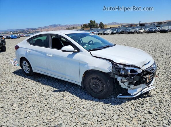 5NPD74LF0LH529024 2020 HYUNDAI ELANTRA White Delantero derecho