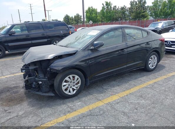 5NPD74LF0LH534000 2020 HYUNDAI ELANTRA Black Передня ліва чверть