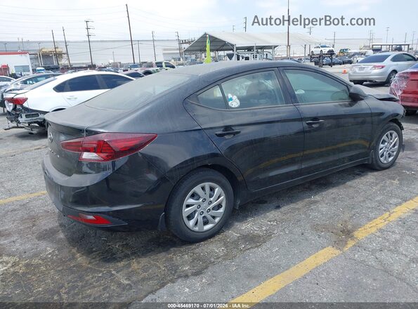 5NPD74LF0LH534000 2020 HYUNDAI ELANTRA Black Задня права чверть