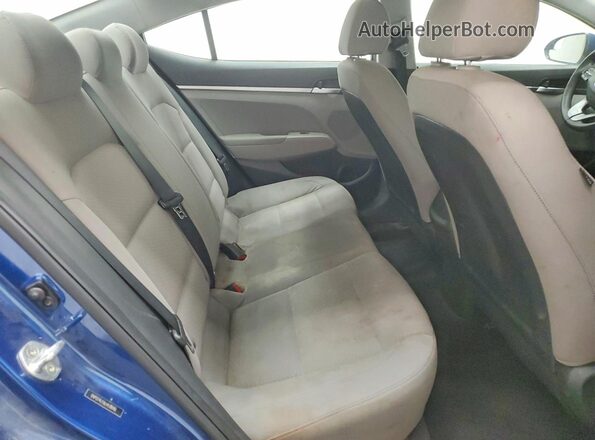 5NPD74LF0LH538046 2020 HYUNDAI ELANTRA Синий Вид задних сидений