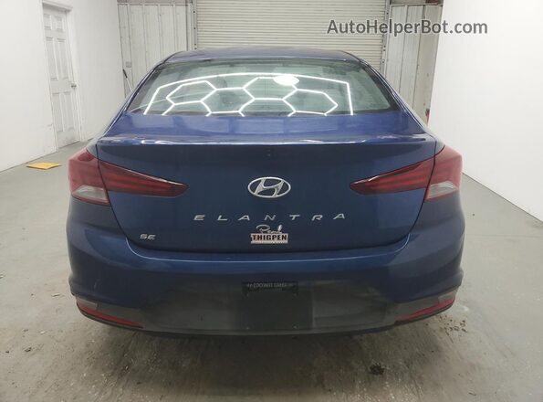 5NPD74LF0LH538046 2020 HYUNDAI ELANTRA Синий 